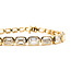 Bracelet Tennis 13ctw Emerald Lab Grown Diamonds 14ky 5.1mm 7" 14.03g 126070095