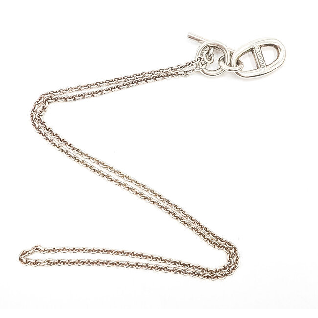 Necklace Hermes D'anere Pendent 925 2.2mm 9.4g 126062005