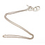Necklace Hermes D'anere Pendent 925 2.2mm 9.4g 126062005