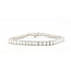 Bracelet Tennis 13.75ctw Emerald Lab Grown Diamonds 14kw 4.1mm 6.75" 14.06g 126070098