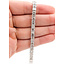 Bracelet Tennis 13.75ctw Emerald Lab Grown Diamonds 14kw 4.1mm 6.75" 14.06g 126070098