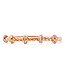Ring Cable .09ctw Round Diamonds 10kr Sz6.5 .95g 126070107