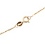Necklace CC Inspired .12ctw Round Diamonds 14ky 16-17-18" 1.45g 126070109