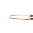 Bracelet Solitaire Adjustable Length .75ct Pink Morganite 10kr 5.25mm 7.25" 1.81g 126070111