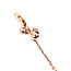 Bracelet Solitaire Adjustable Length .75ct Pink Morganite 10kr 5.25mm 7.25" 1.81g 126070111