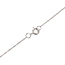 Pendant Cross .12ctw Round Diamonds 14kw 17" 1.50g 126070113