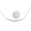 Necklace Bar .33ctw Round Diamonds 14kw 18" 4.02g 126070123