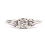Ring Promise 3-Stone .30ctw Old European Diamonds 14kw 1.5mm Sz7 1.68g 126070128