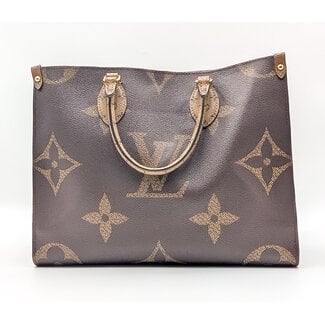 Handbag Louis Vuitton OnTheGo MM Monogram Reverse Tote M45321 126075002