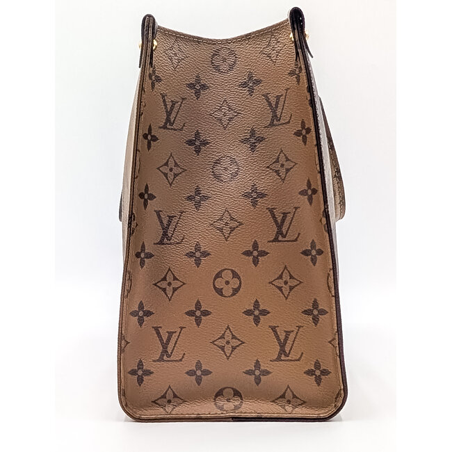 Handbag Louis Vuitton OnTheGo MM Monogram Reverse Tote M45321 126075002