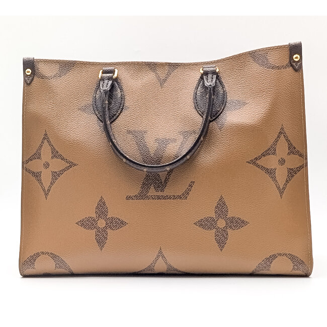 Handbag Louis Vuitton OnTheGo MM Monogram Reverse Tote M45321 126075002