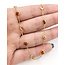 Necklace 8.26ctw Citrine 14ky 16-18" 223030018