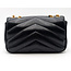 Handbag YSL Loulou Small Black Matelasse Lambskin 126075008