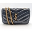Handbag YSL Loulou Small Black Matelasse Lambskin 126075008