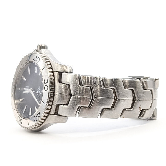 Watch Tag Heuer Link WJ1110 39mm Stainless Steel 7" Watch Only 125116010