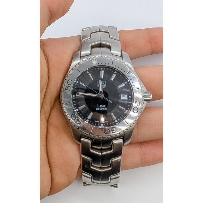 Watch Tag Heuer Link WJ1110 39mm Stainless Steel 7" Watch Only 125116010