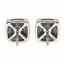 Earrings Stud Cluster .50ctw Round Diamonds 10kw 9mm 2.22g 126070087