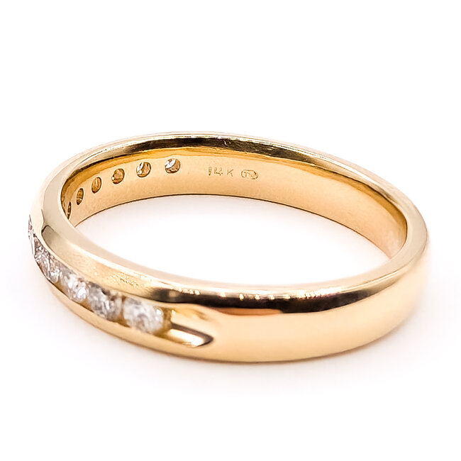 Ring Bridal .50ctw Round Diamonds 14ky 4mm Sz7.5 126070119