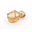 Pendant Solitaire Drop 2ct White Opal 14ky 17x9mm 1.41g 126070122