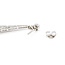 Earrings Dangle Milgrain 2.60ctw Euro & Single Cut Diamonds 3.00ctw Multicolor Sapphire 900pt 2.5x.8" 9.32g 126070130