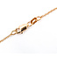 Pendant Effy Interlocking Circles .40ctw Round Diamonds 14kr 1.4" 18" 7.79g 126070133