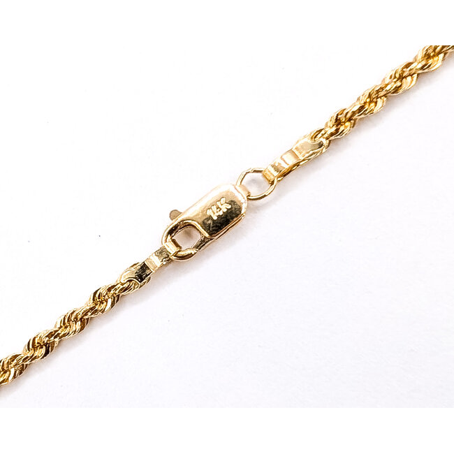 Pendant Effy Interlocking Circles .40ctw Round Diamonds 14kr 1.4" 18" 7.79g 126070133
