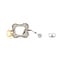 Earrings Dangle Milgrain 1.60ctw Euro & Single Cut Diamonds 1.00ctw Imperial Topaz 900pt 1.75x.55" 6.98g 126070131