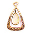 Pendant Pave 4.20ctw Pink Sapphires 23.5ct Australian Crystal Opal 18kr 75x43 22.02g 225040054