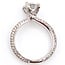 Ring 2-Row Twist 1.5ct Round Lab Grown Diamond IGI Report: 773653965 1.33ctw Near Colorless Diamonds 18kw Sz6.5 5.1g 125120081
