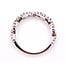 Ring Twisted .25ctw Round Diamonds 14kw Sz5 2.4g 125120071
