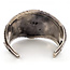 Bracelet Native "PH" Cuff Turquoise Sterling 2" 6.5" 64g 126070140