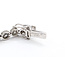 Bracelet Tennis Graduated 7.94ctw Round Diamonds 14kw 5-8mm 7" 12.6g 226070014