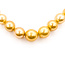 Necklace Graduated Strand 10-13.3mm Golden South Sea Pearls 14ky 17.5" 73.67g 226070016