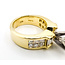 Ring Engagement 2.02ct Round Diamond 1.54ctw Near Colorless Diamonds 18ky 7mm Sz6.5 14.3g 226070023