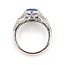 Ring Split Band Pave 0.54ctw Round Diamonds GIA: 5231722871 2.51ct Pastel Blue Sapphire 900pt 10mm Sz6.5 6.9g 226070032