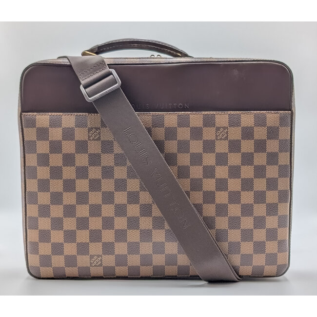 Briefcase Louis Vuitton Porte Ordinateur Sabana Business Bag Damier 126075032