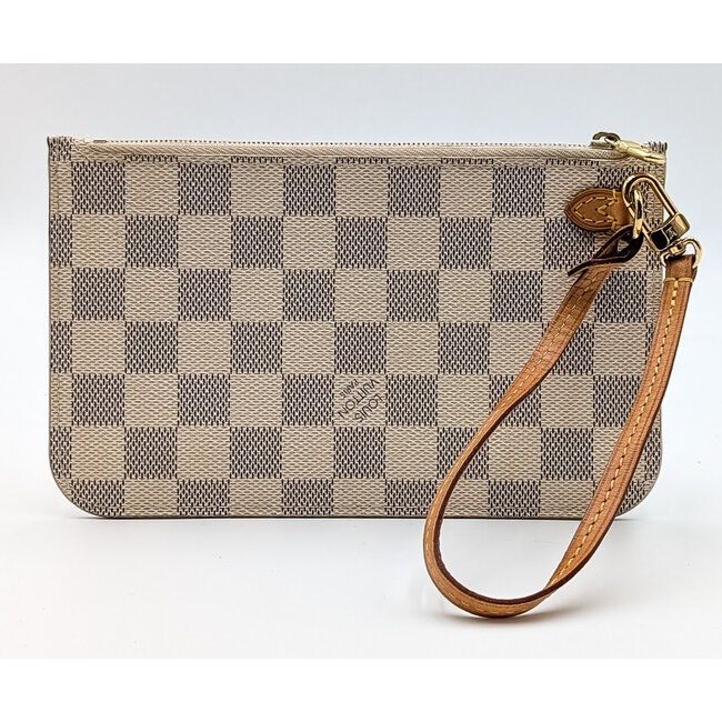 Clutch Louis Vuitton Neverfull PM Pouch Damier Azur 126075033