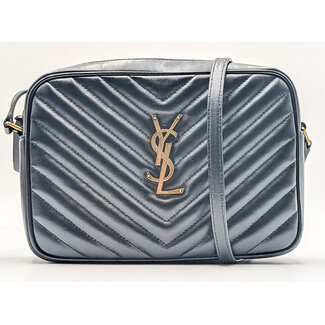 Handbag Saint Laurent Lou Camera Shoulder Bag Black 126075037