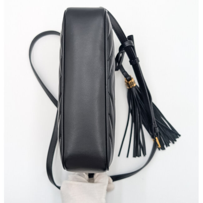 Handbag Saint Laurent Lou Camera Shoulder Bag Black 126075037