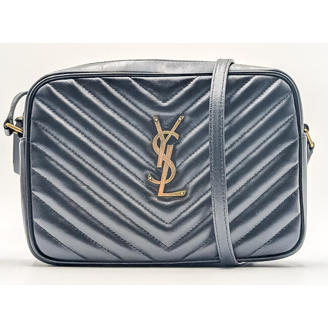 Handbag Saint Laurent Lou Camera Shoulder Bag Black 126075037