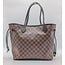 Handbag Louis Vuitton Neverfull MM Damier Ebene 126075040