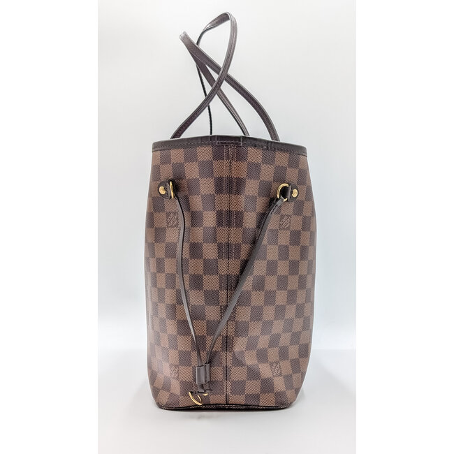 Handbag Louis Vuitton Neverfull MM Damier Ebene 126075040