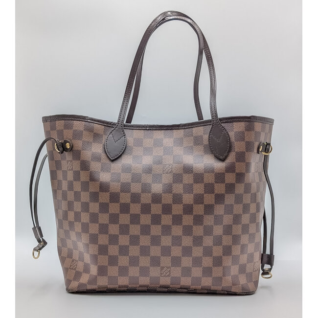 Handbag Louis Vuitton Neverfull MM Damier Ebene 126075040