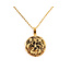 Necklace Pendent Locket 14ky 18mm 18" 5.44g 126072006