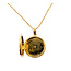 Necklace Pendent Locket 14ky 18mm 18" 5.44g 126072006