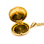 Necklace Pendent Locket 14ky 18mm 18" 5.44g 126072006