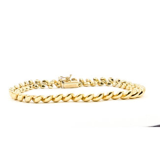 Bracelet San Marco Link 14ky 5.5mm 7" 11.12g 126072003