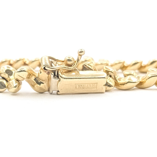 Bracelet San Marco Link 14ky 5.5mm 7" 11.12g 126072003