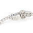 Bracelet Art Deco Inspired Link 2.85ctw Baguette & Round Diamonds 4.09ct Blue Sapphire Pt900 14mm 6.5" 25.9g 226070034