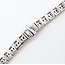 Necklace Art Deco Geometric 9.74ctw Round Diamonds 18.88ct Blue Sapphire Pt900 10mm 18" 65.9g 226070039